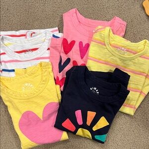 Primary Kids Short Sleeve Tees - Multicolor Pack